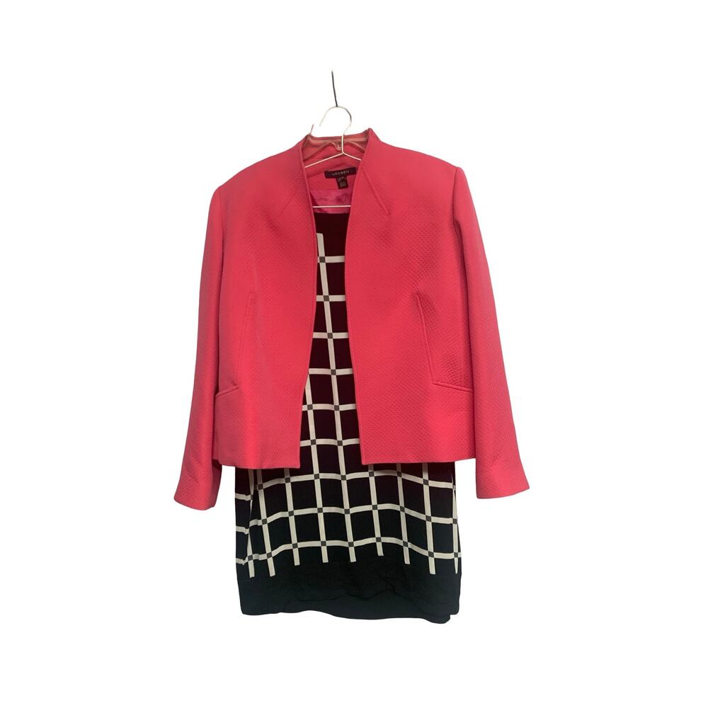 Michael Kors Dress Size 16 + Louben Pink Blazer Set Womens Work Office Outfit
